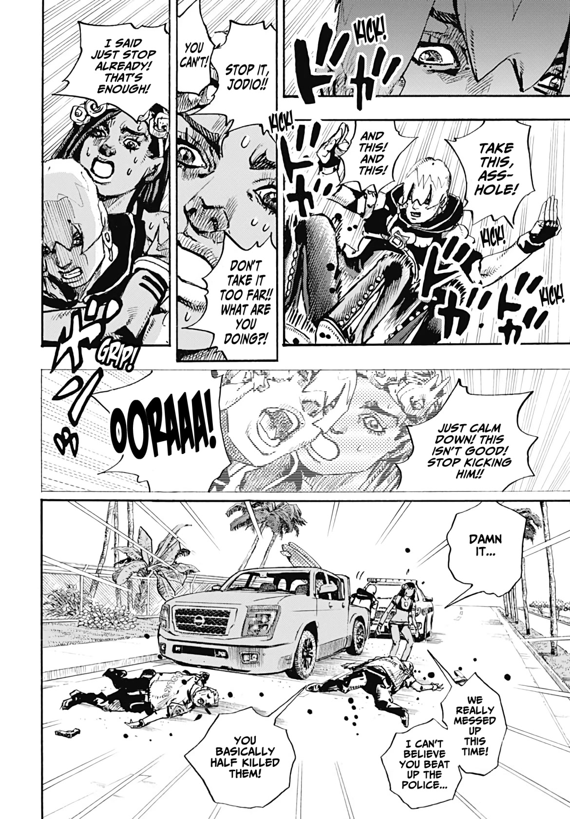 JoJo's Bizarre Adventure Part 9 - The JOJOLands chapter 1 page 24