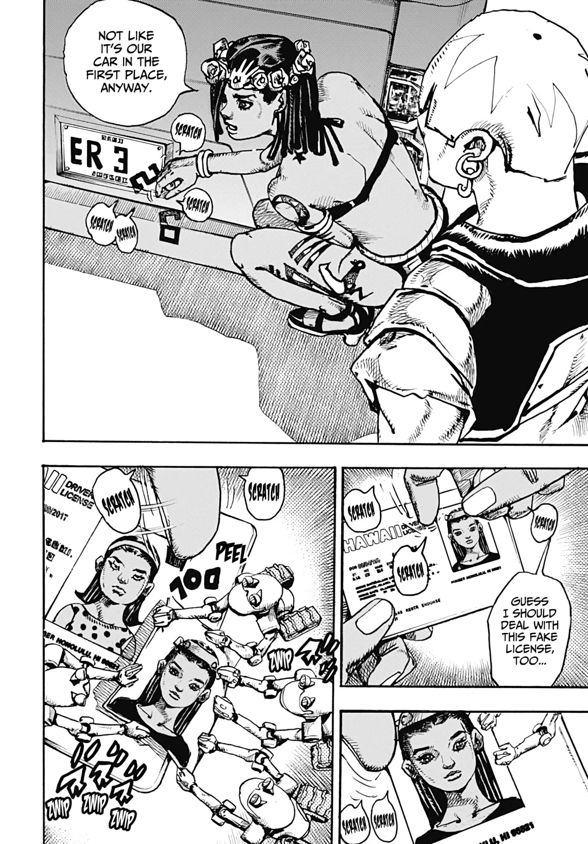 JoJo's Bizarre Adventure Part 9 - The JOJOLands chapter 1 page 28