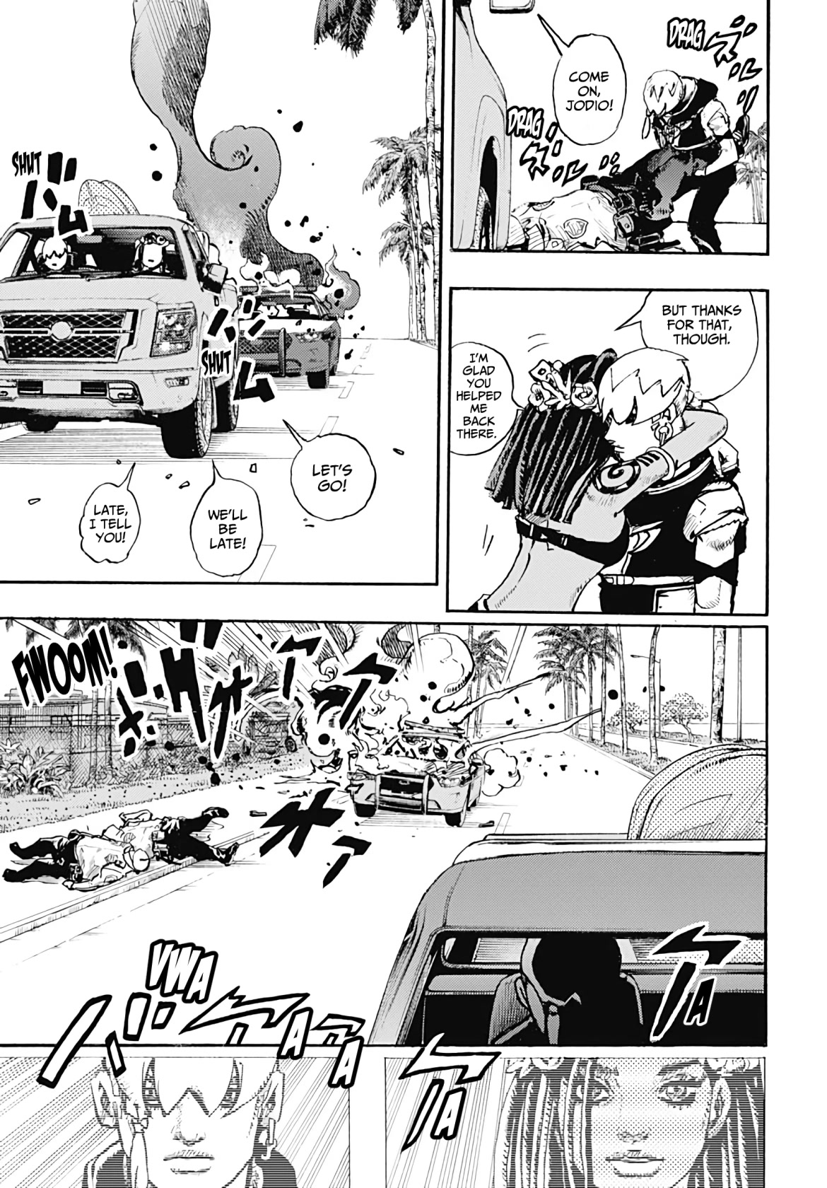 JoJo's Bizarre Adventure Part 9 - The JOJOLands chapter 1 page 29