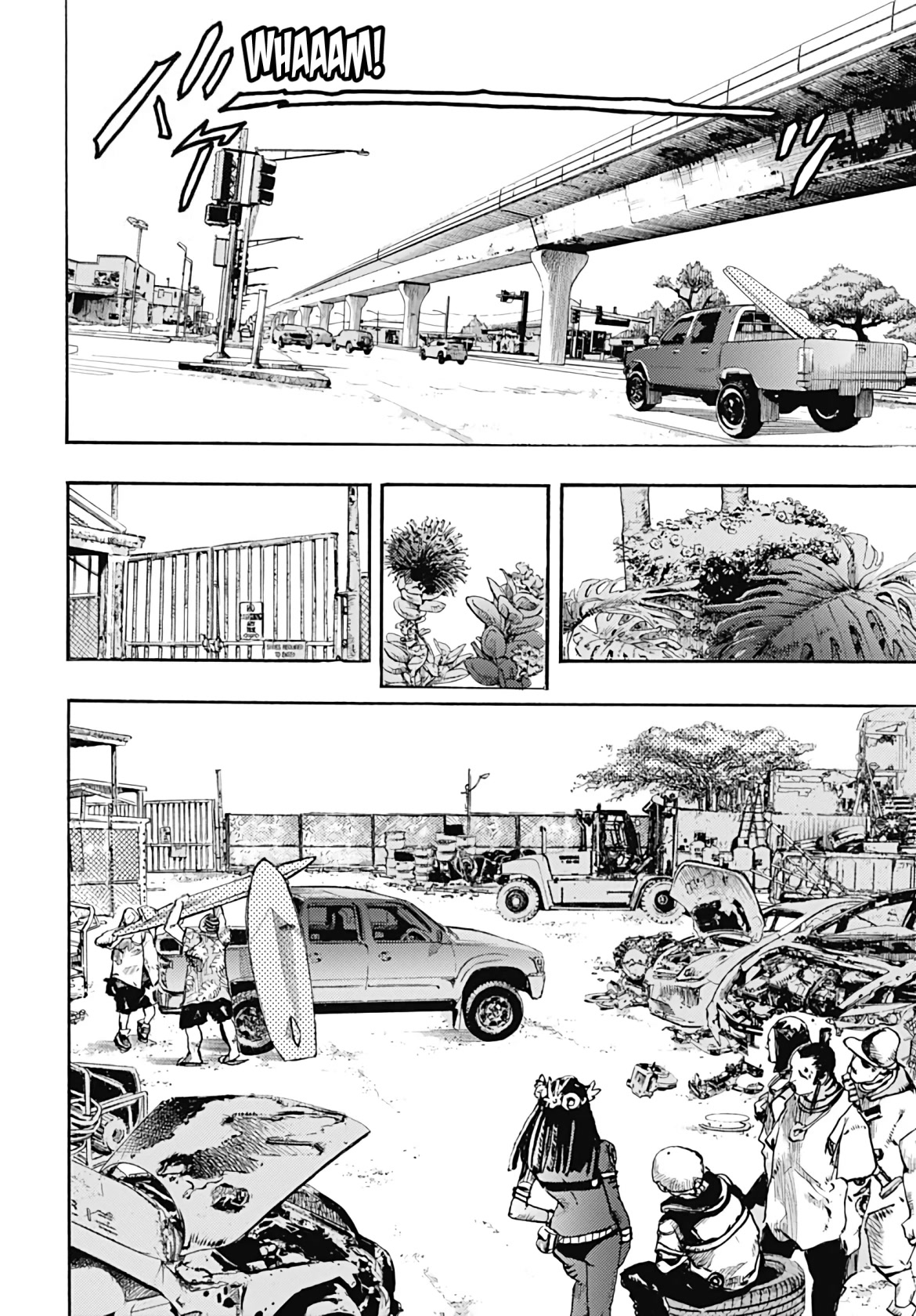 JoJo's Bizarre Adventure Part 9 - The JOJOLands chapter 1 page 30