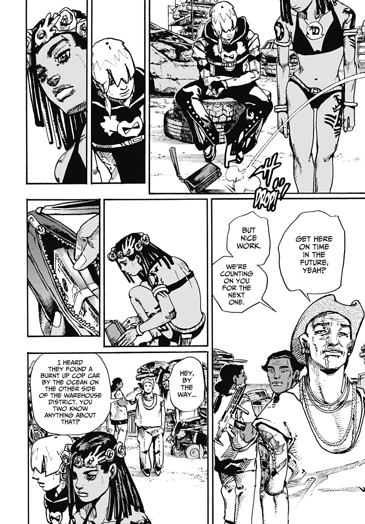 JoJo's Bizarre Adventure Part 9 - The JOJOLands chapter 1 page 32