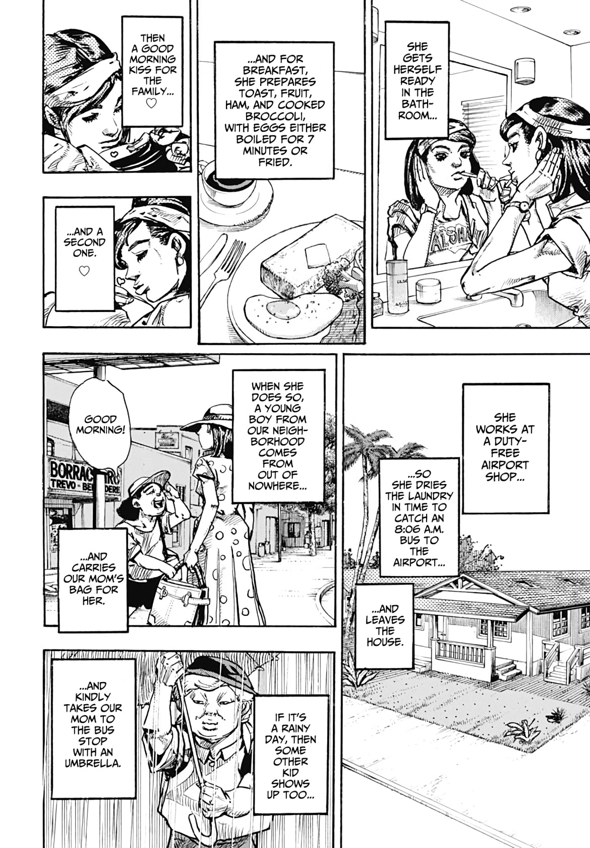 JoJo's Bizarre Adventure Part 9 - The JOJOLands chapter 1 page 34