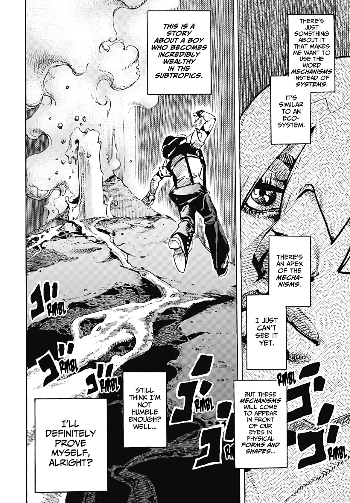 JoJo's Bizarre Adventure Part 9 - The JOJOLands chapter 1 page 45