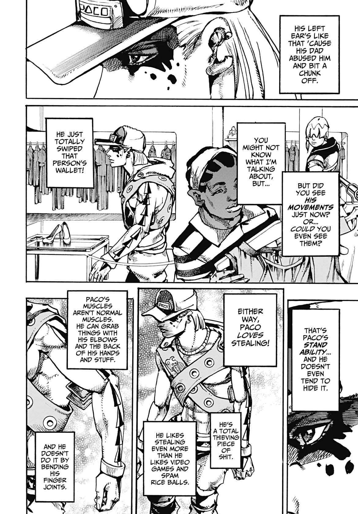 JoJo's Bizarre Adventure Part 9 - The JOJOLands chapter 1 page 47