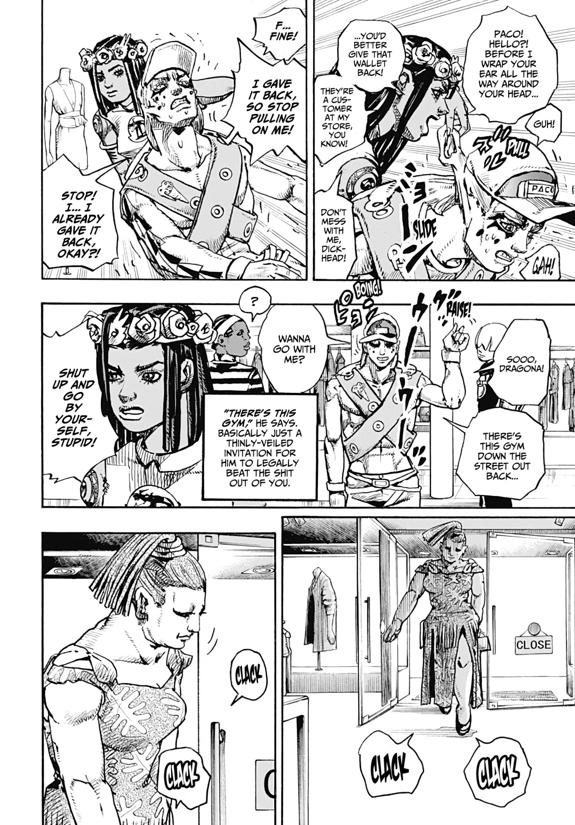 JoJo's Bizarre Adventure Part 9 - The JOJOLands chapter 1 page 49