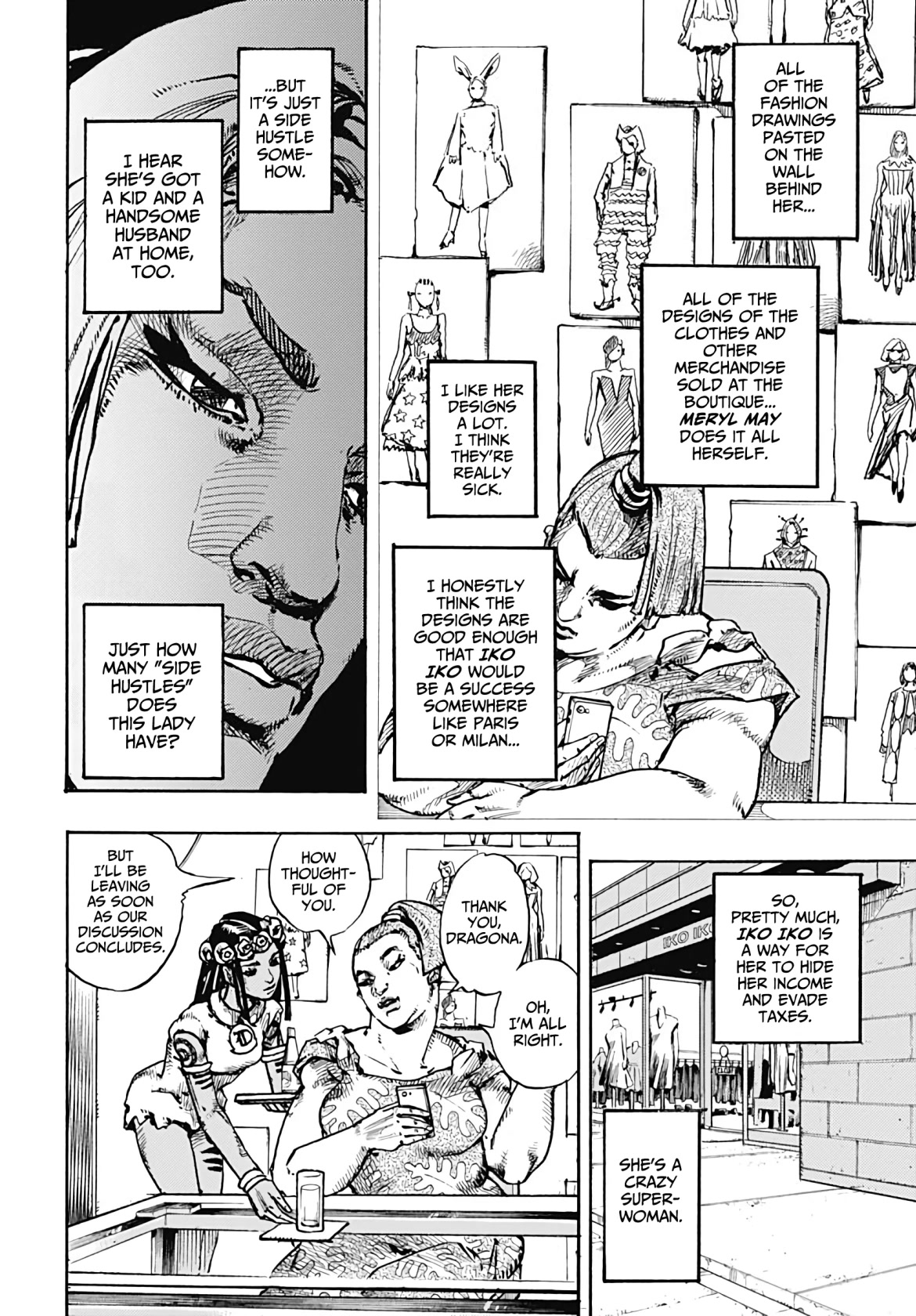 JoJo's Bizarre Adventure Part 9 - The JOJOLands chapter 1 page 53