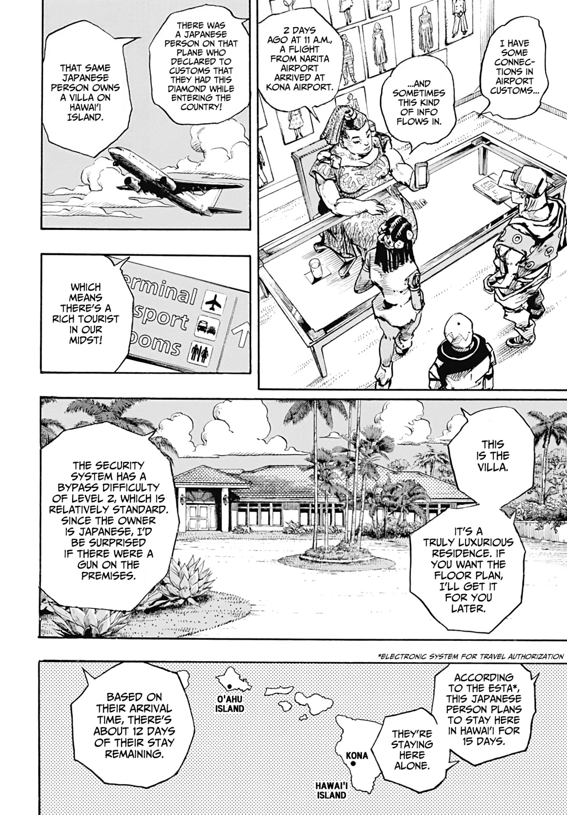 JoJo's Bizarre Adventure Part 9 - The JOJOLands chapter 1 page 55