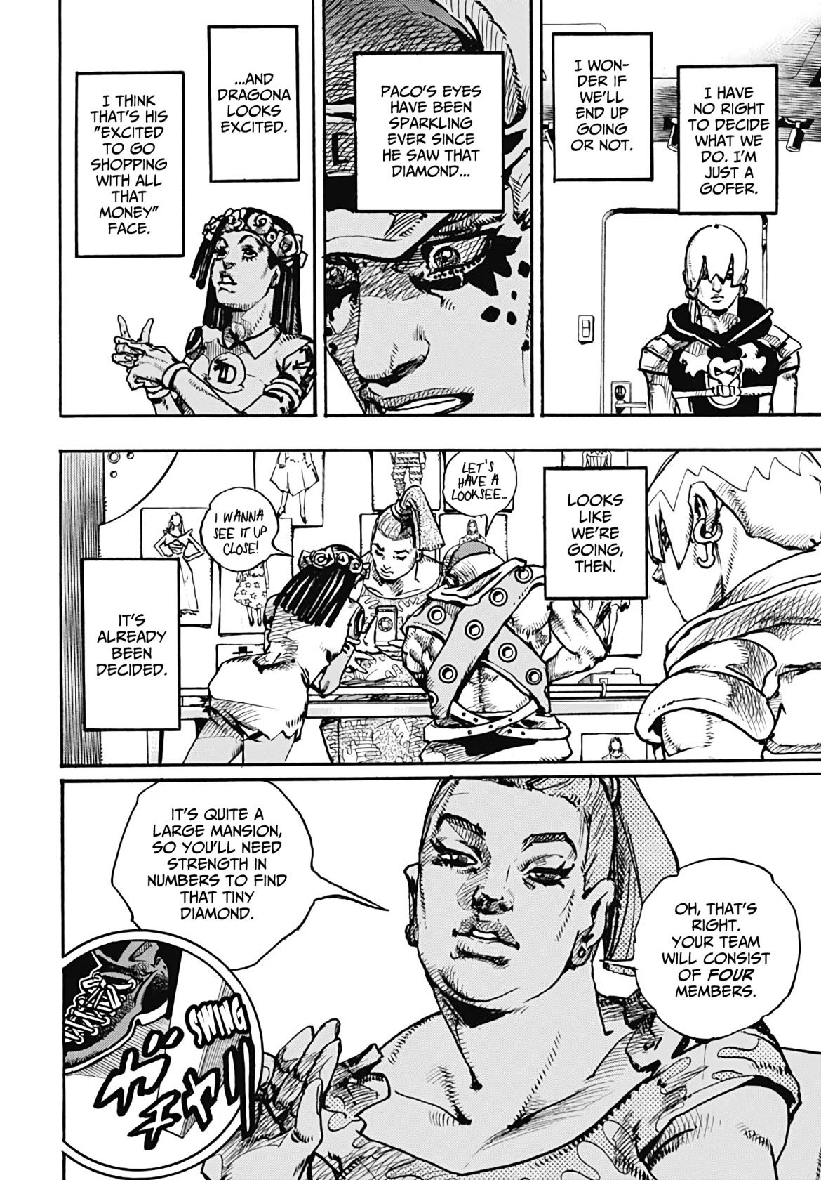 JoJo's Bizarre Adventure Part 9 - The JOJOLands chapter 1 page 57