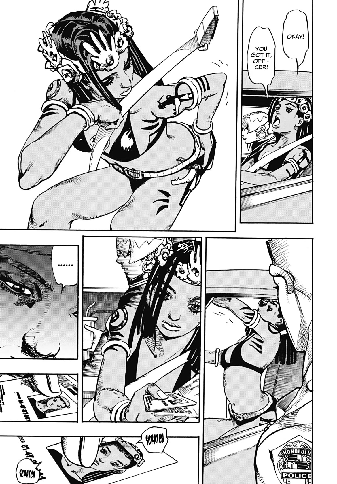 JoJo's Bizarre Adventure Part 9 - The JOJOLands chapter 1 page 8