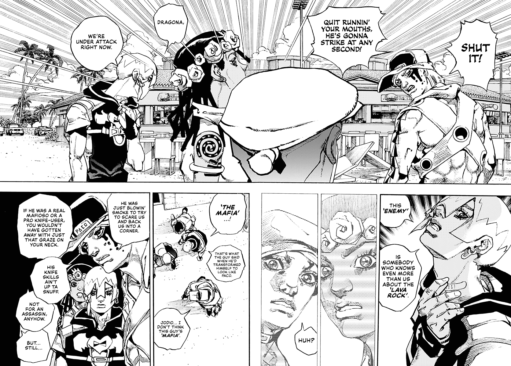 JoJo's Bizarre Adventure Part 9 - The JOJOLands chapter 10 page 22