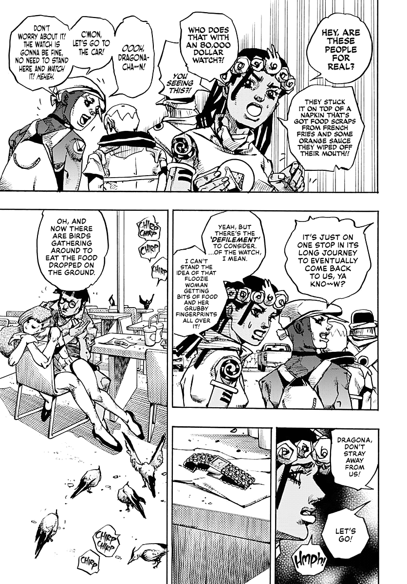 JoJo's Bizarre Adventure Part 9 - The JOJOLands chapter 10 page 27