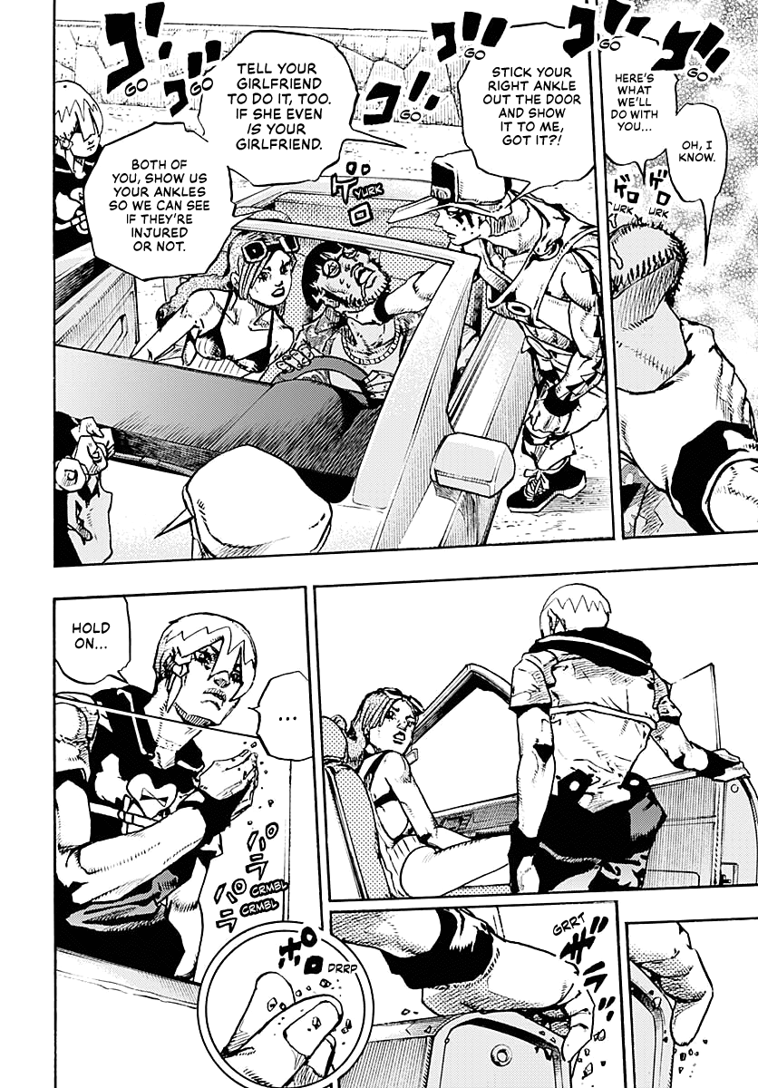 JoJo's Bizarre Adventure Part 9 - The JOJOLands chapter 11 page 12