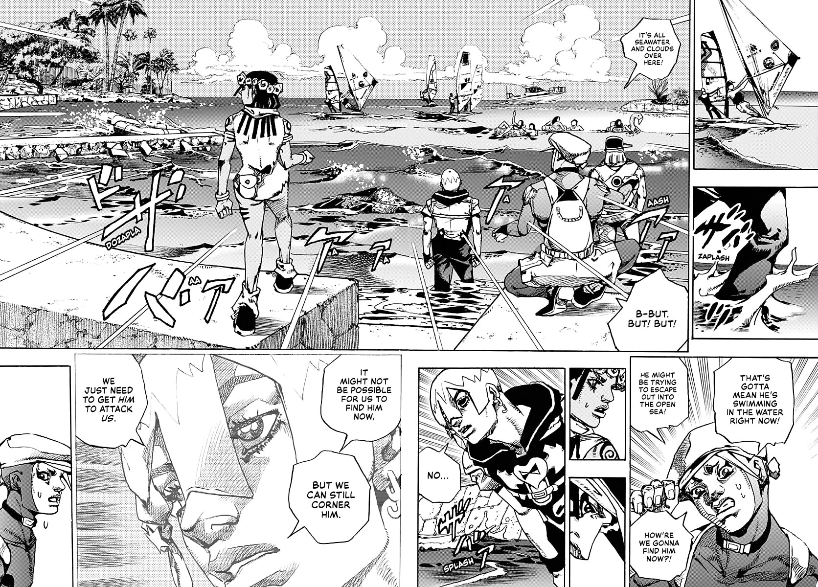 JoJo's Bizarre Adventure Part 9 - The JOJOLands chapter 11 page 22