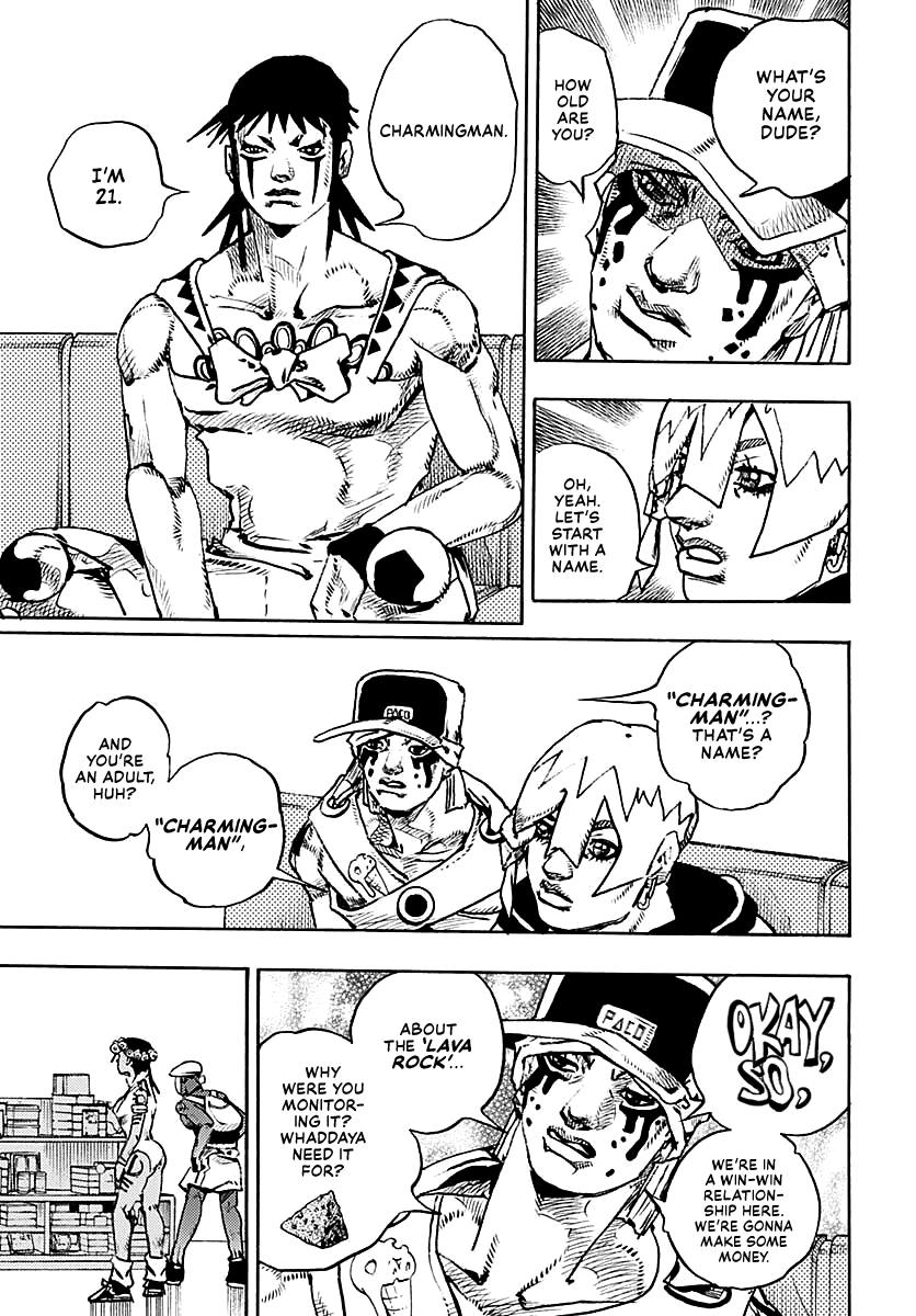 JoJo's Bizarre Adventure Part 9 - The JOJOLands chapter 12 page 12