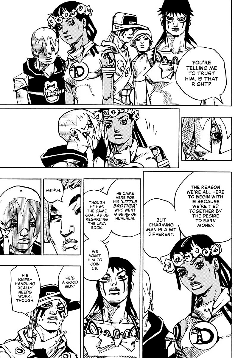 JoJo's Bizarre Adventure Part 9 - The JOJOLands chapter 13 page 35