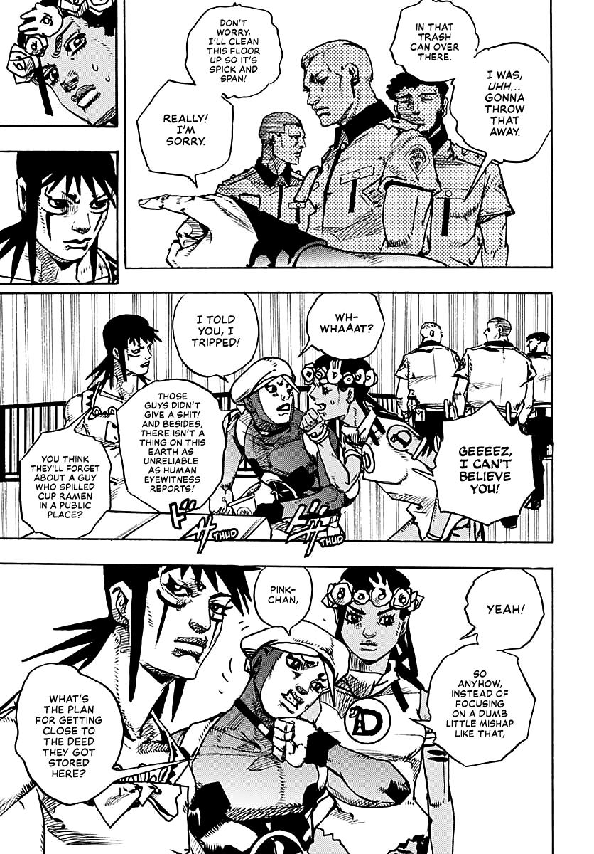 JoJo's Bizarre Adventure Part 9 - The JOJOLands chapter 14 page 16