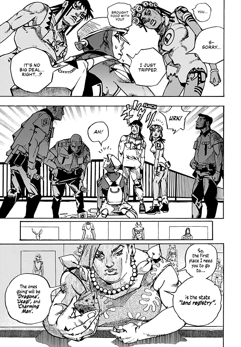 JoJo's Bizarre Adventure Part 9 - The JOJOLands chapter 14 page 9