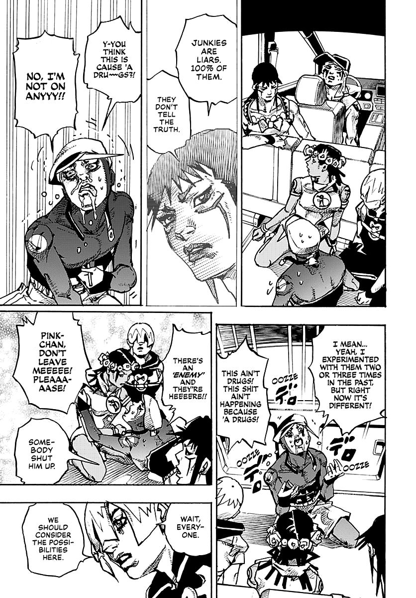 JoJo's Bizarre Adventure Part 9 - The JOJOLands chapter 15 page 13