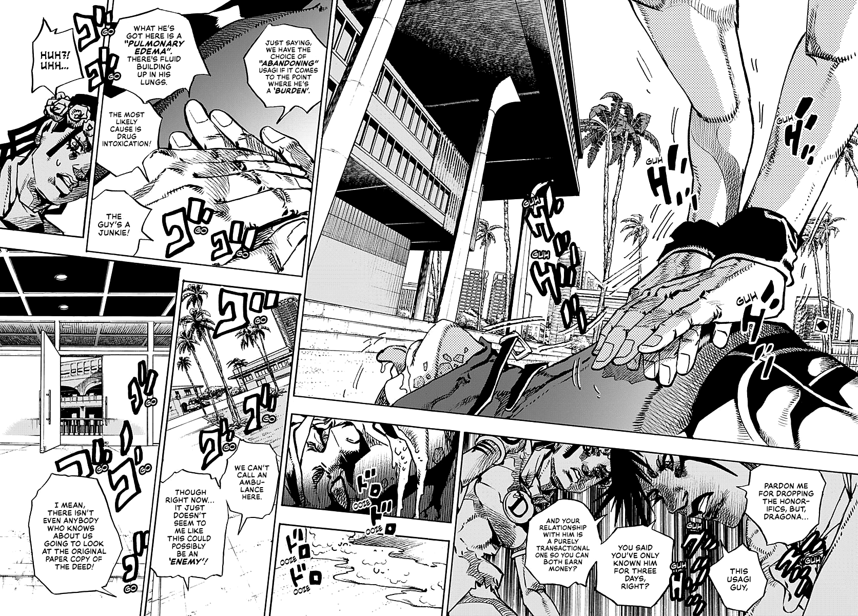 JoJo's Bizarre Adventure Part 9 - The JOJOLands chapter 15 page 2