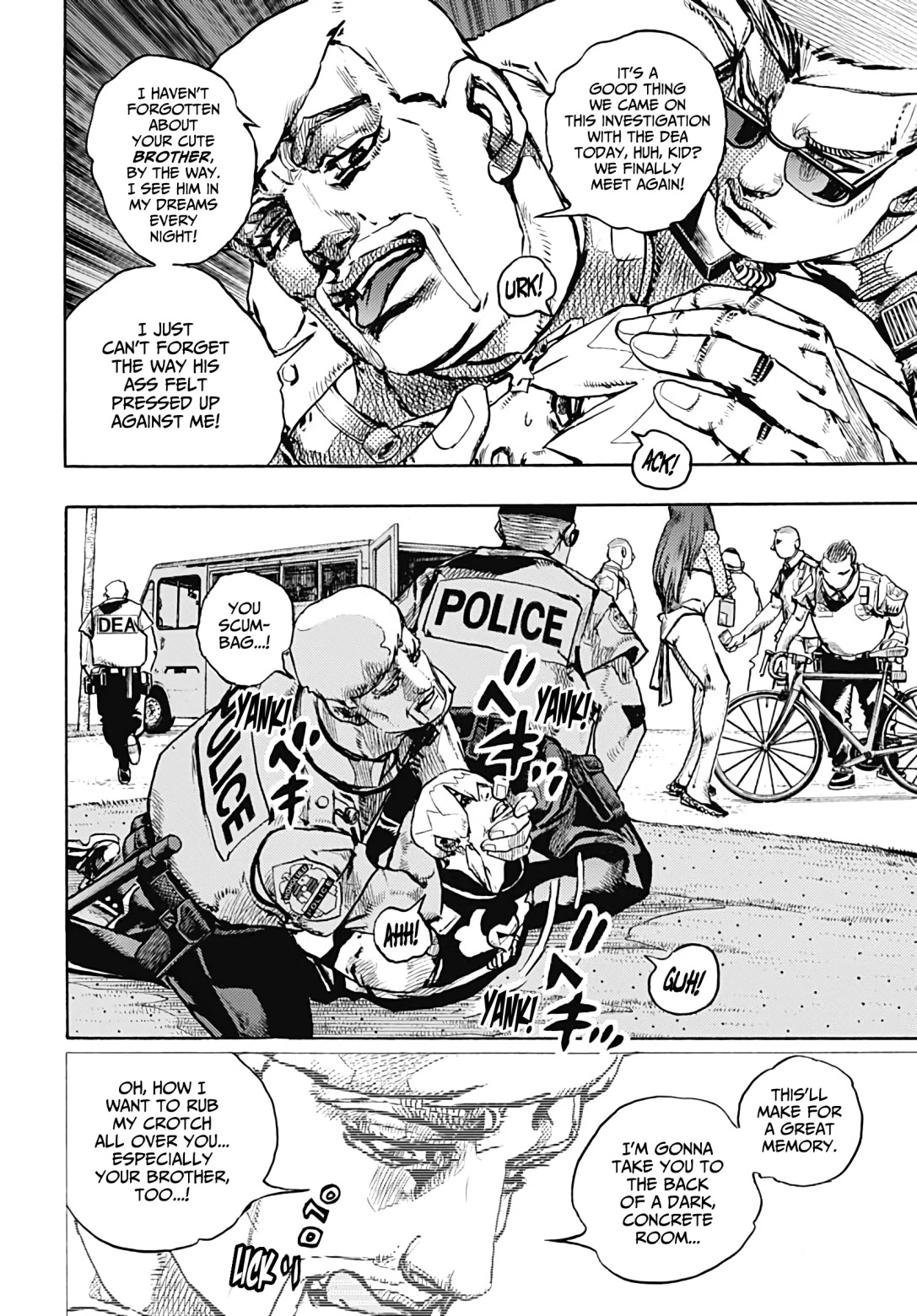 JoJo's Bizarre Adventure Part 9 - The JOJOLands chapter 2 page 16