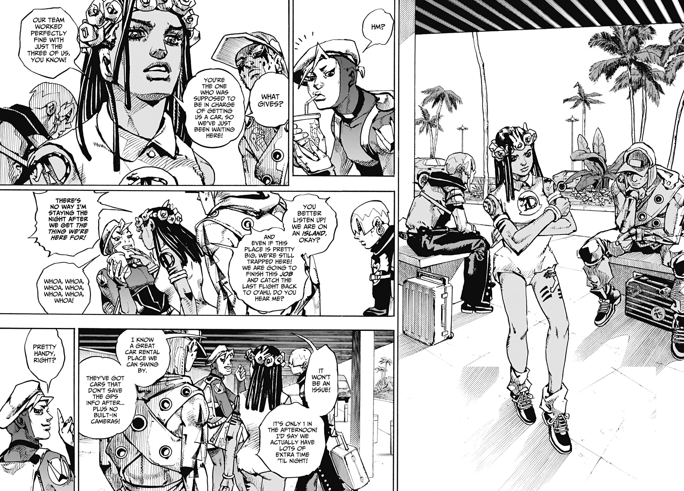 JoJo's Bizarre Adventure Part 9 - The JOJOLands chapter 2 page 25