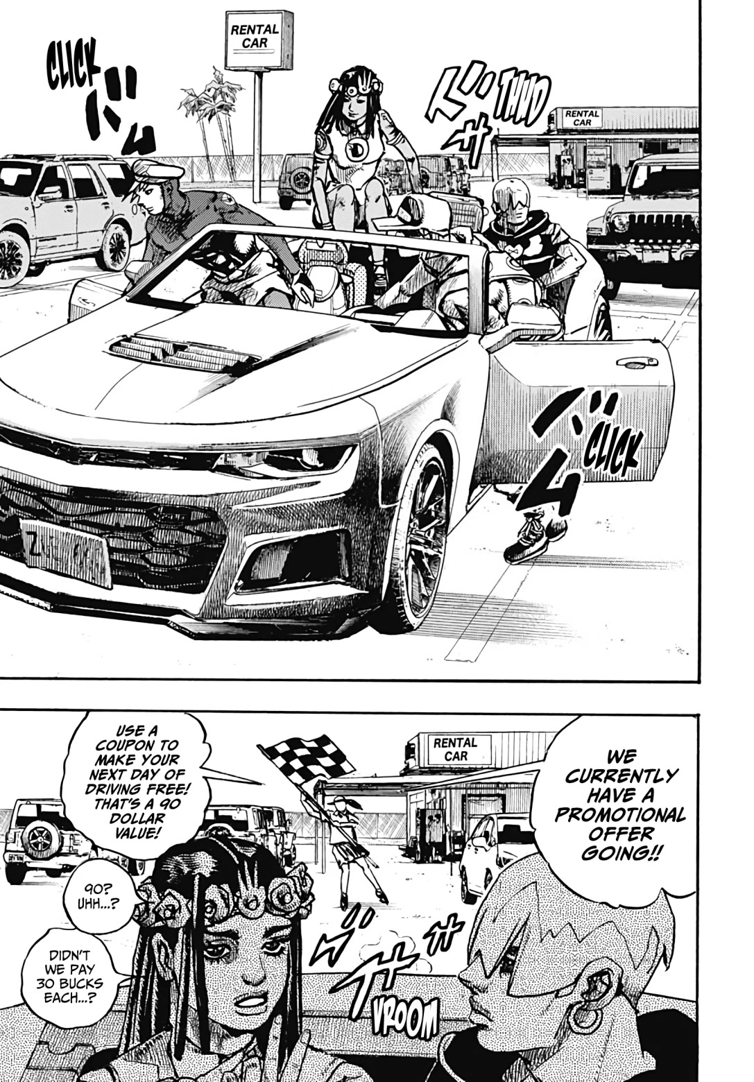 JoJo's Bizarre Adventure Part 9 - The JOJOLands chapter 2 page 27