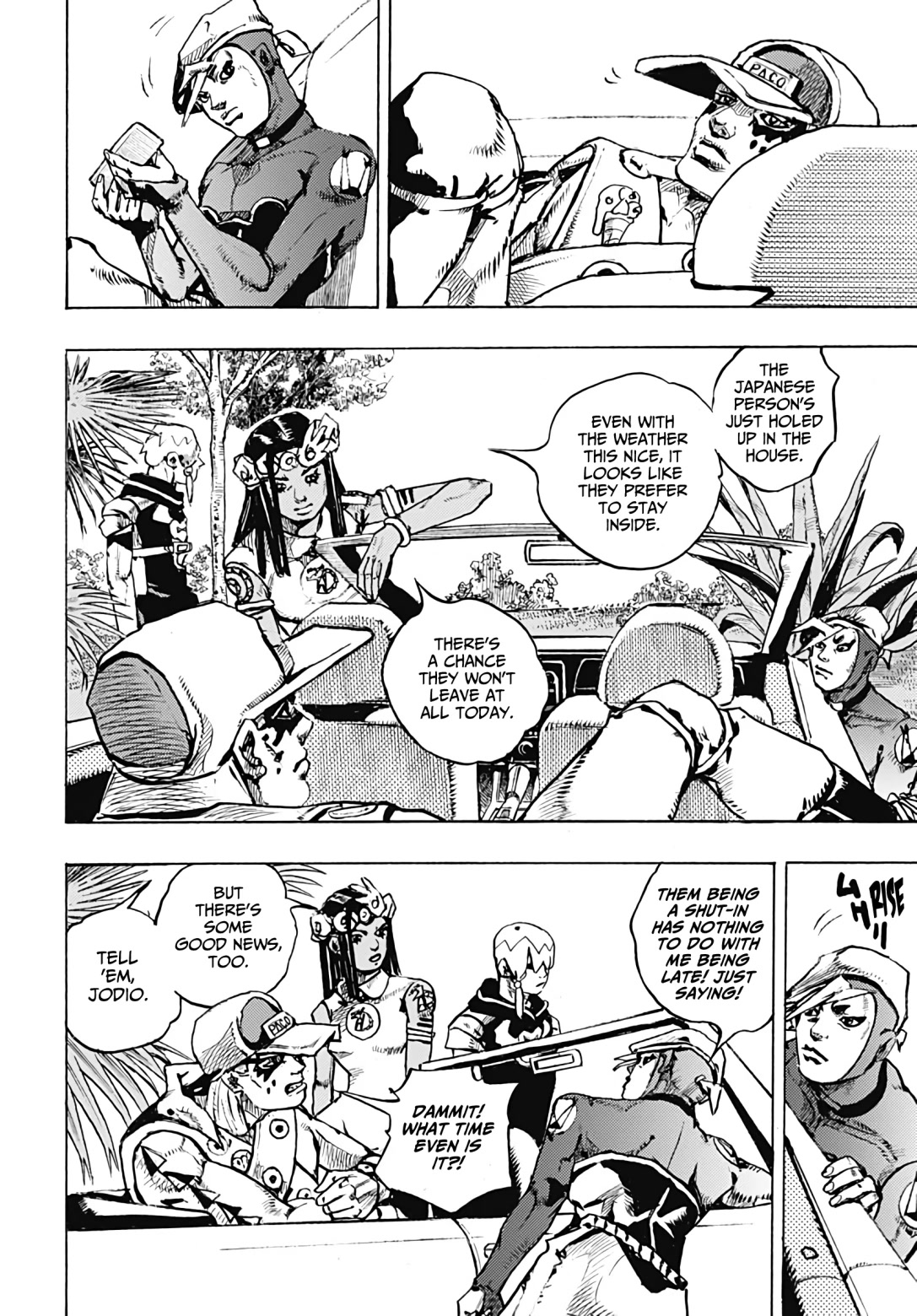 JoJo's Bizarre Adventure Part 9 - The JOJOLands chapter 2 page 30