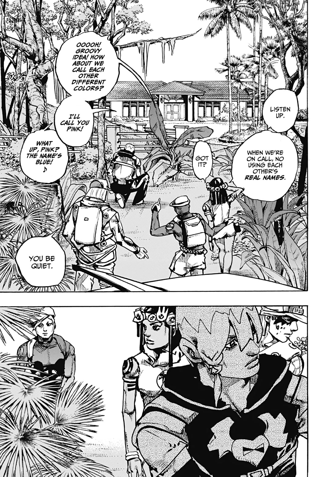 JoJo's Bizarre Adventure Part 9 - The JOJOLands chapter 2 page 33