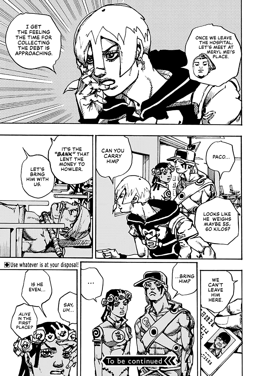 JoJo's Bizarre Adventure Part 9 - The JOJOLands chapter 20 page 38