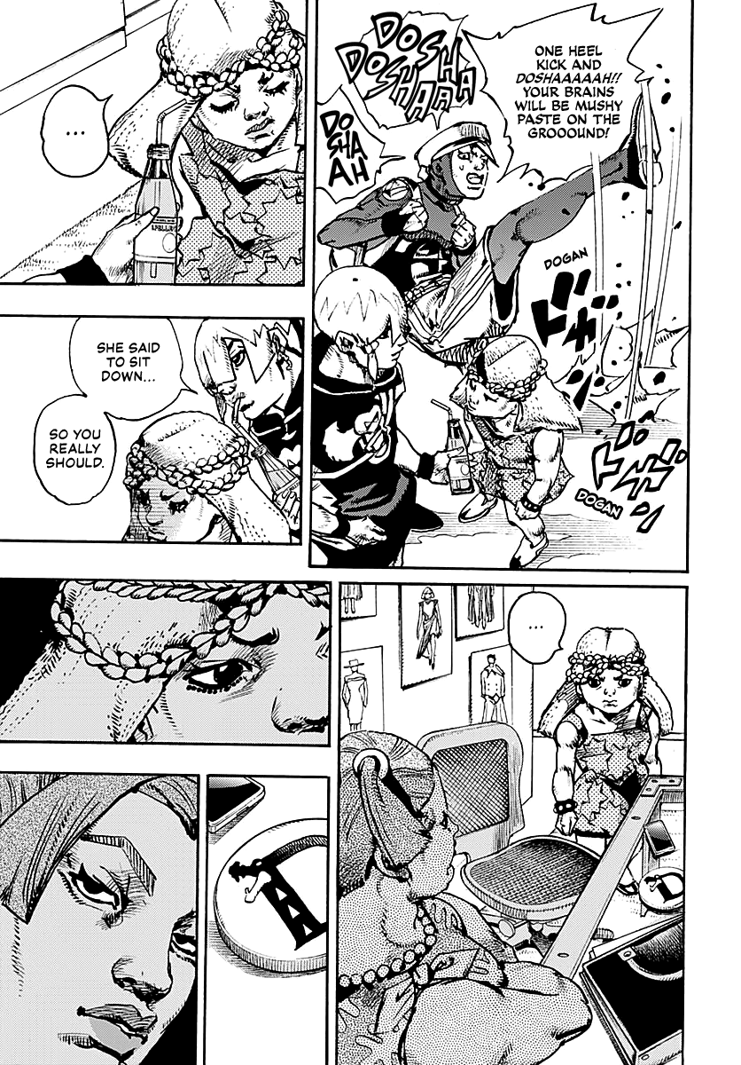 JoJo's Bizarre Adventure Part 9 - The JOJOLands chapter 21 page 12