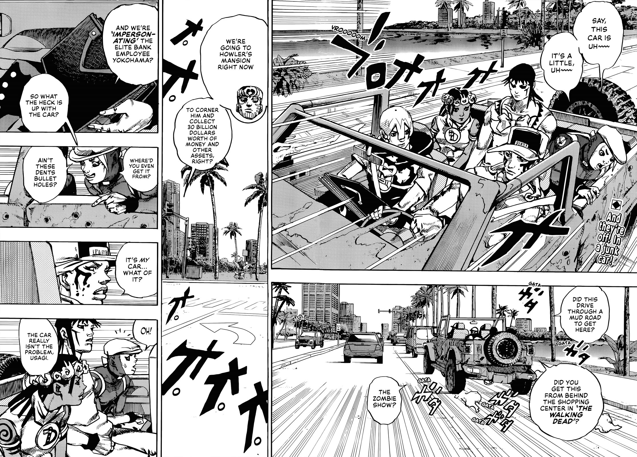JoJo's Bizarre Adventure Part 9 - The JOJOLands chapter 22 page 2