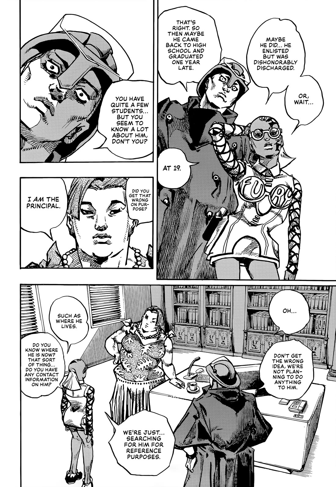 JoJo's Bizarre Adventure Part 9 - The JOJOLands chapter 22 page 22