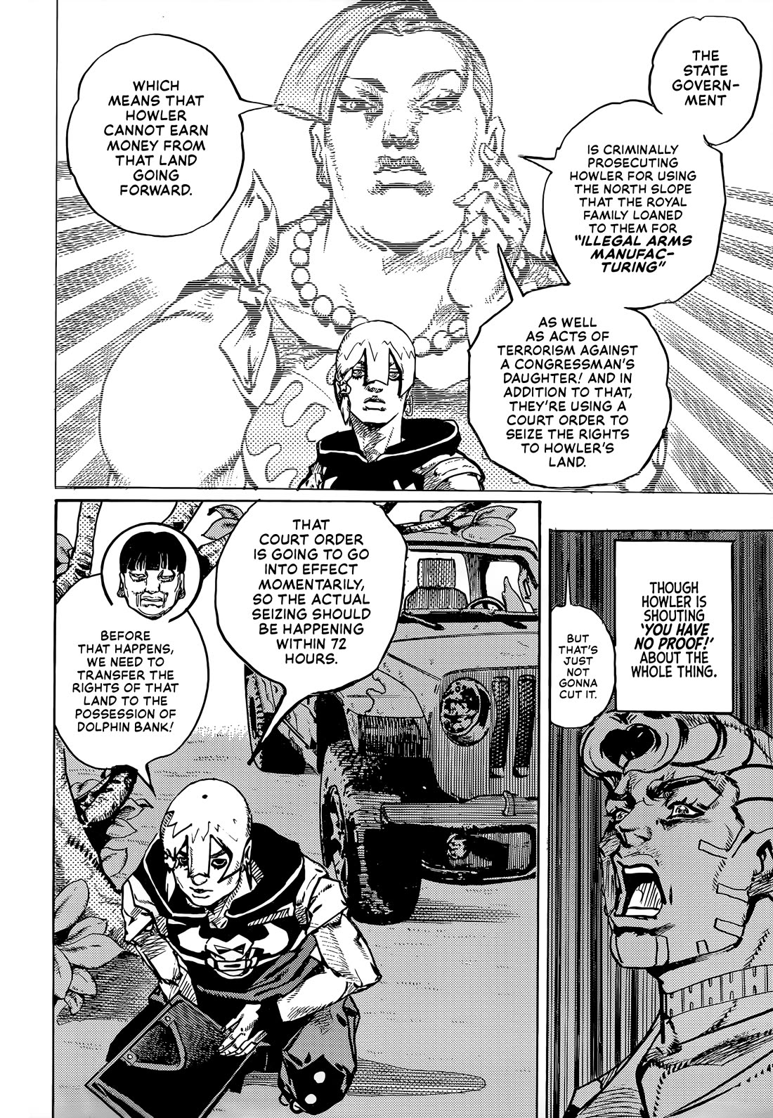 JoJo's Bizarre Adventure Part 9 - The JOJOLands chapter 22 page 9