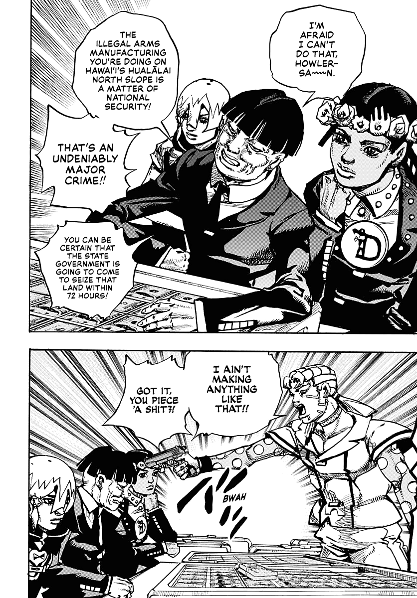JoJo's Bizarre Adventure Part 9 - The JOJOLands chapter 23 page 28