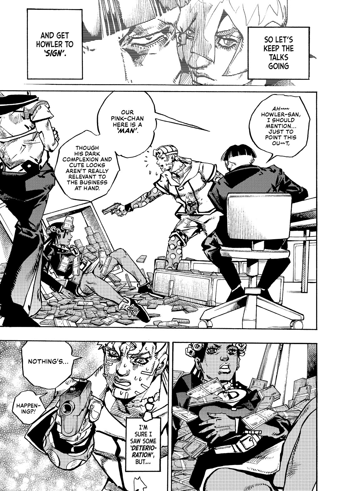 JoJo's Bizarre Adventure Part 9 - The JOJOLands chapter 24 page 15