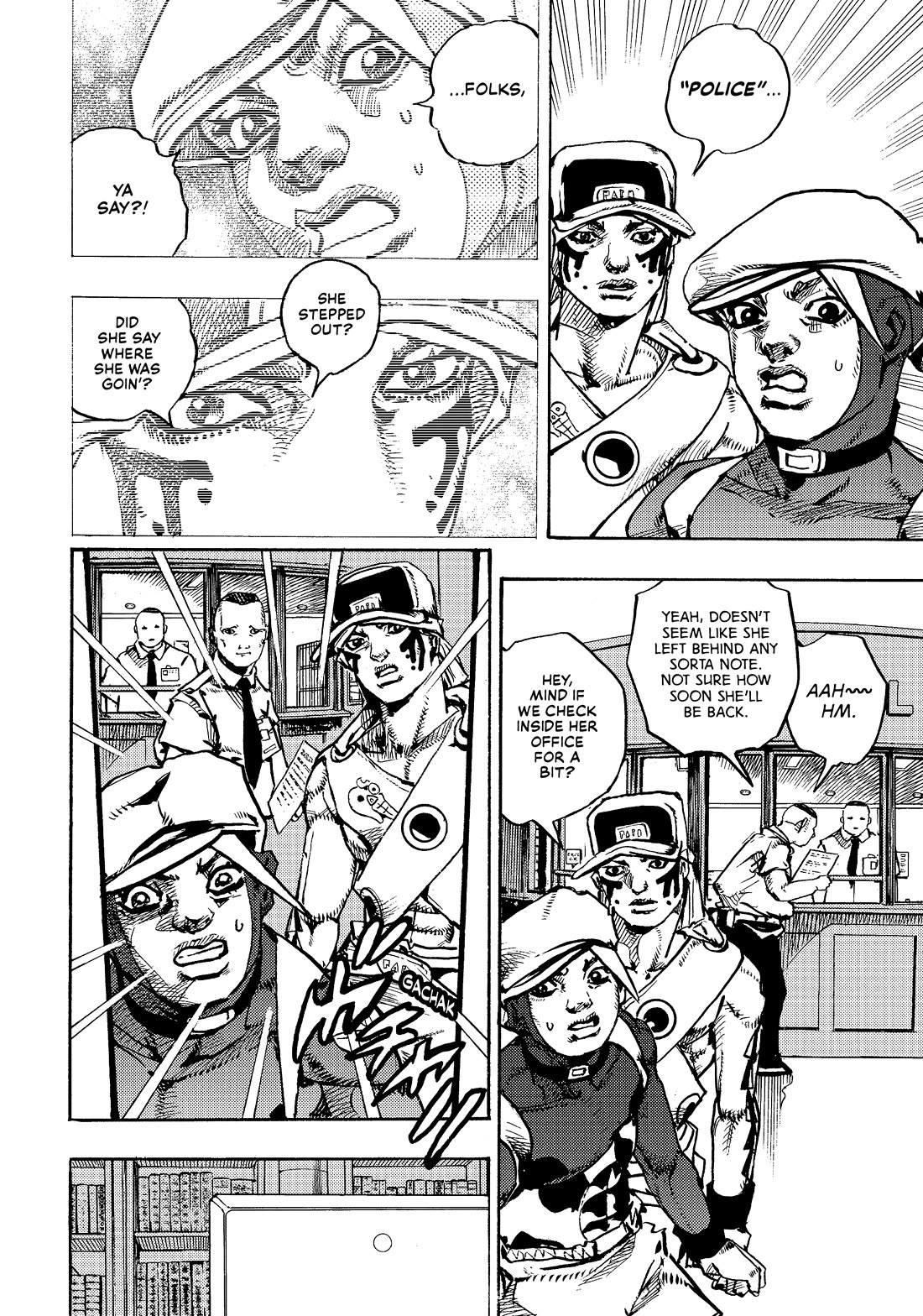 JoJo's Bizarre Adventure Part 9 - The JOJOLands chapter 24 page 36
