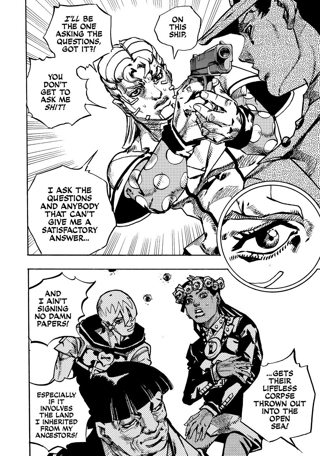 JoJo's Bizarre Adventure Part 9 - The JOJOLands chapter 24 page 6
