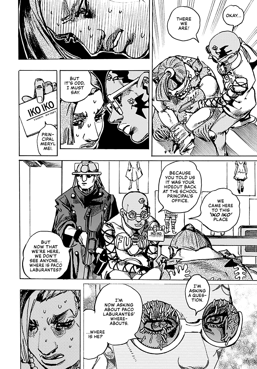 JoJo's Bizarre Adventure Part 9 - The JOJOLands chapter 25 page 18