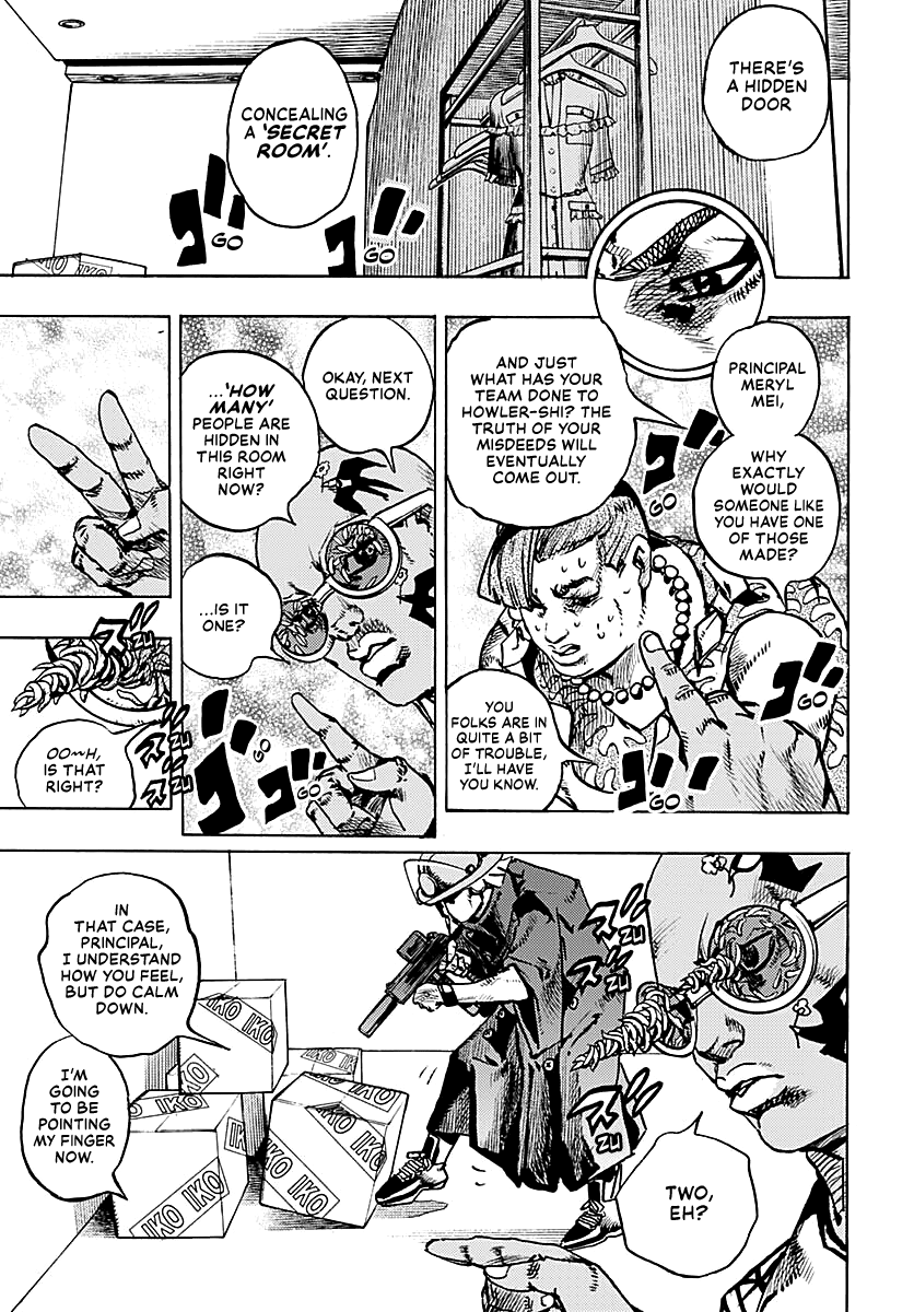JoJo's Bizarre Adventure Part 9 - The JOJOLands chapter 25 page 21