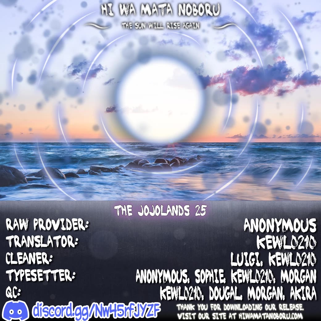 JoJo's Bizarre Adventure Part 9 - The JOJOLands chapter 25 page 31