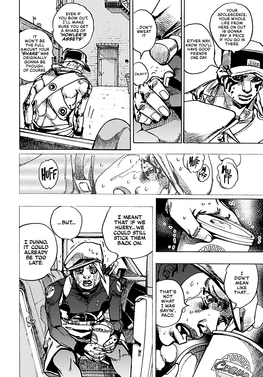 JoJo's Bizarre Adventure Part 9 - The JOJOLands chapter 25 page 7