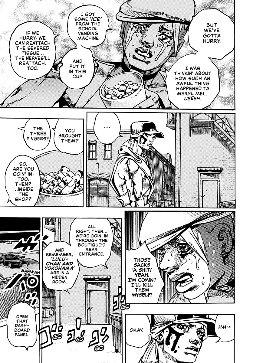JoJo's Bizarre Adventure Part 9 - The JOJOLands chapter 25 page 8