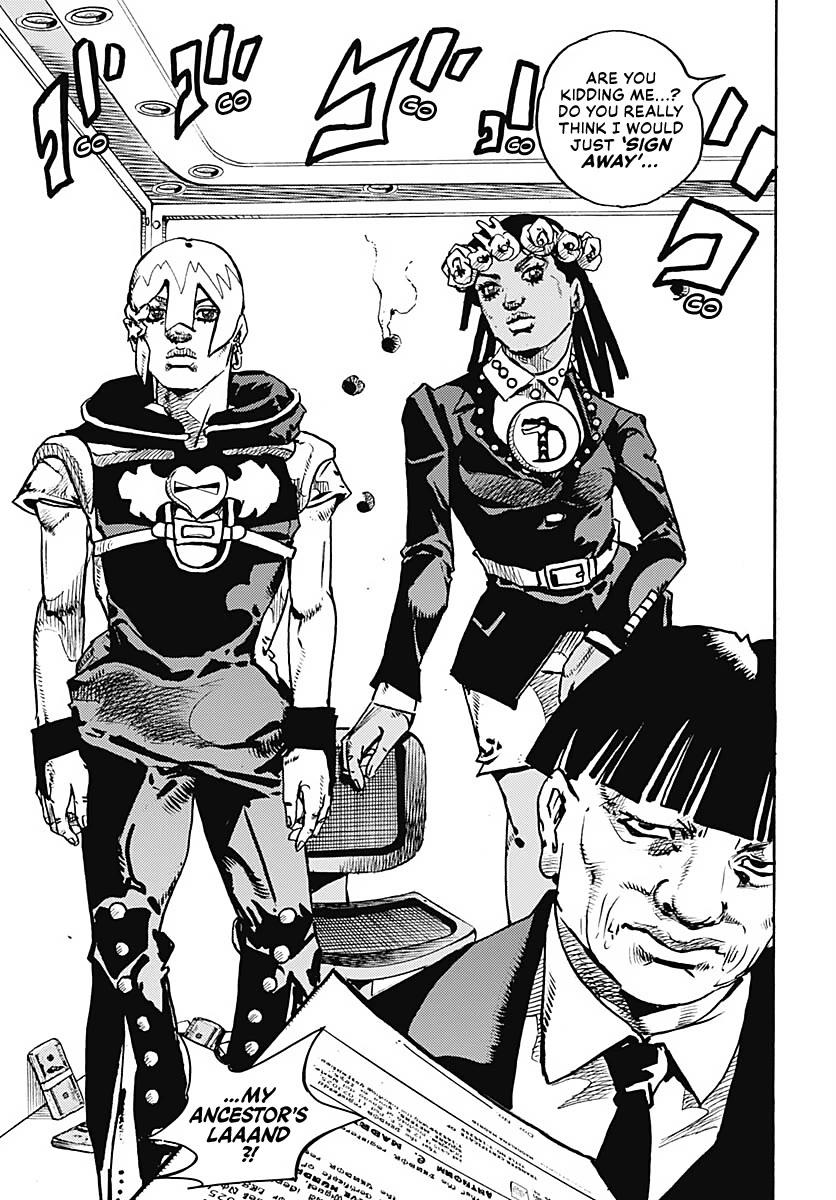 JoJo's Bizarre Adventure Part 9 - The JOJOLands chapter 27 page 17