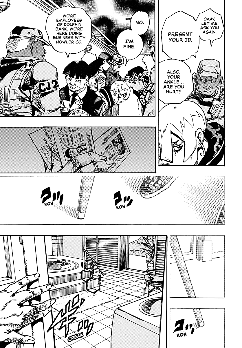 JoJo's Bizarre Adventure Part 9 - The JOJOLands chapter 28 page 15