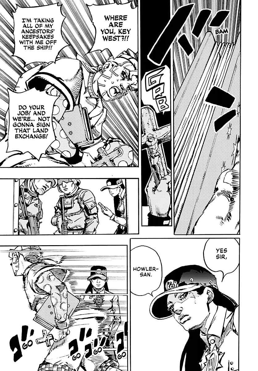 JoJo's Bizarre Adventure Part 9 - The JOJOLands chapter 28 page 23