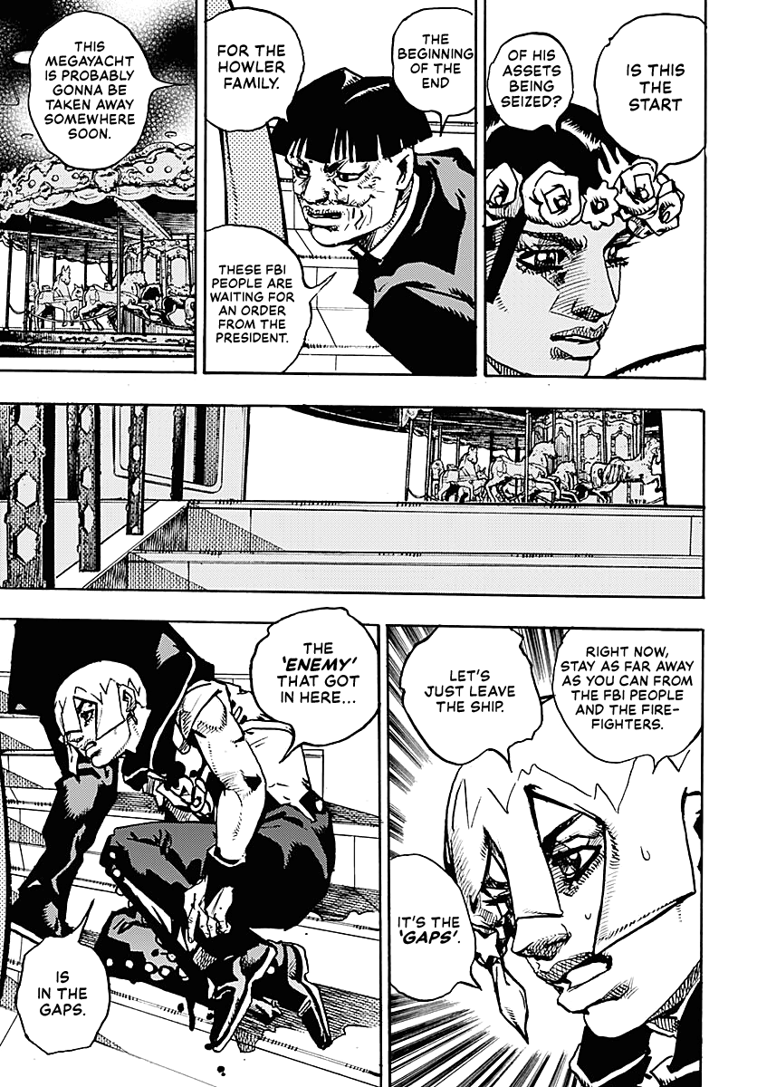JoJo's Bizarre Adventure Part 9 - The JOJOLands chapter 28 page 29