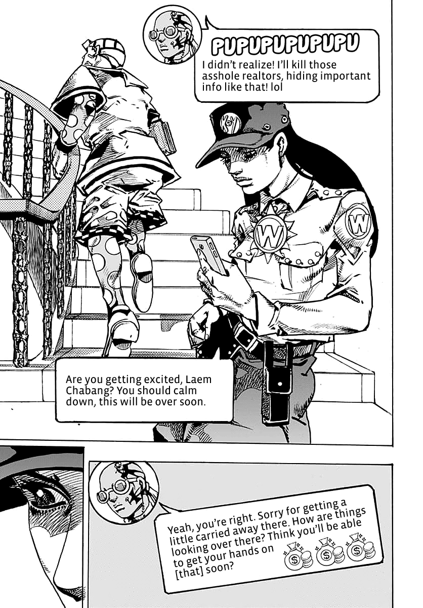 JoJo's Bizarre Adventure Part 9 - The JOJOLands chapter 29 page 13