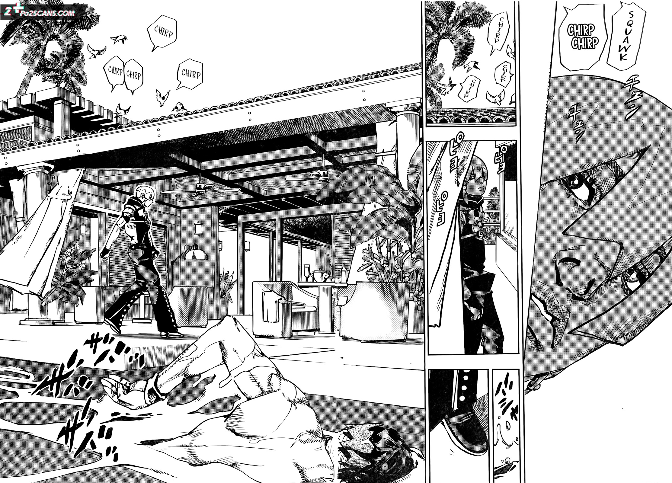 JoJo's Bizarre Adventure Part 9 - The JOJOLands chapter 3 page 2