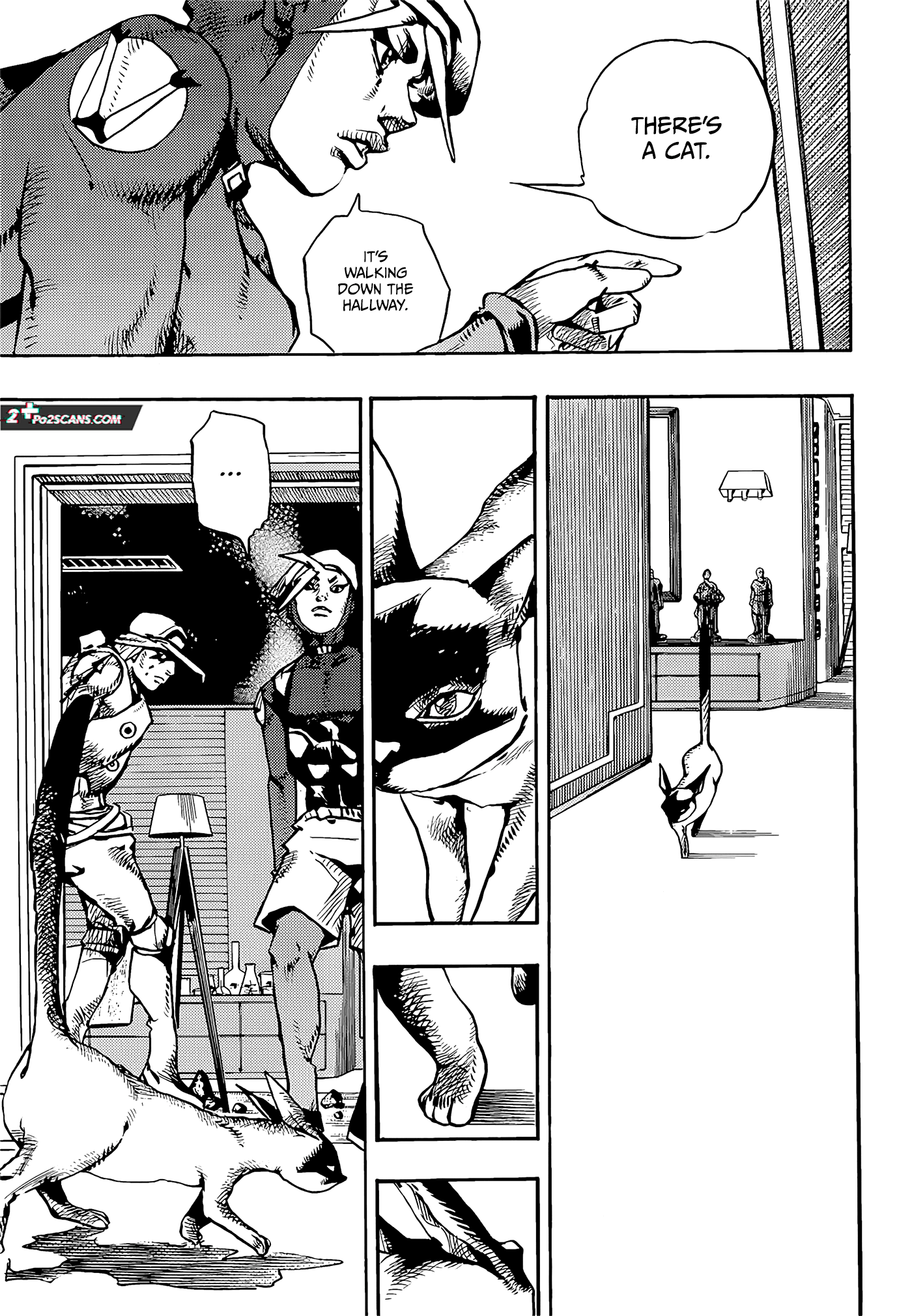 JoJo's Bizarre Adventure Part 9 - The JOJOLands chapter 3 page 25