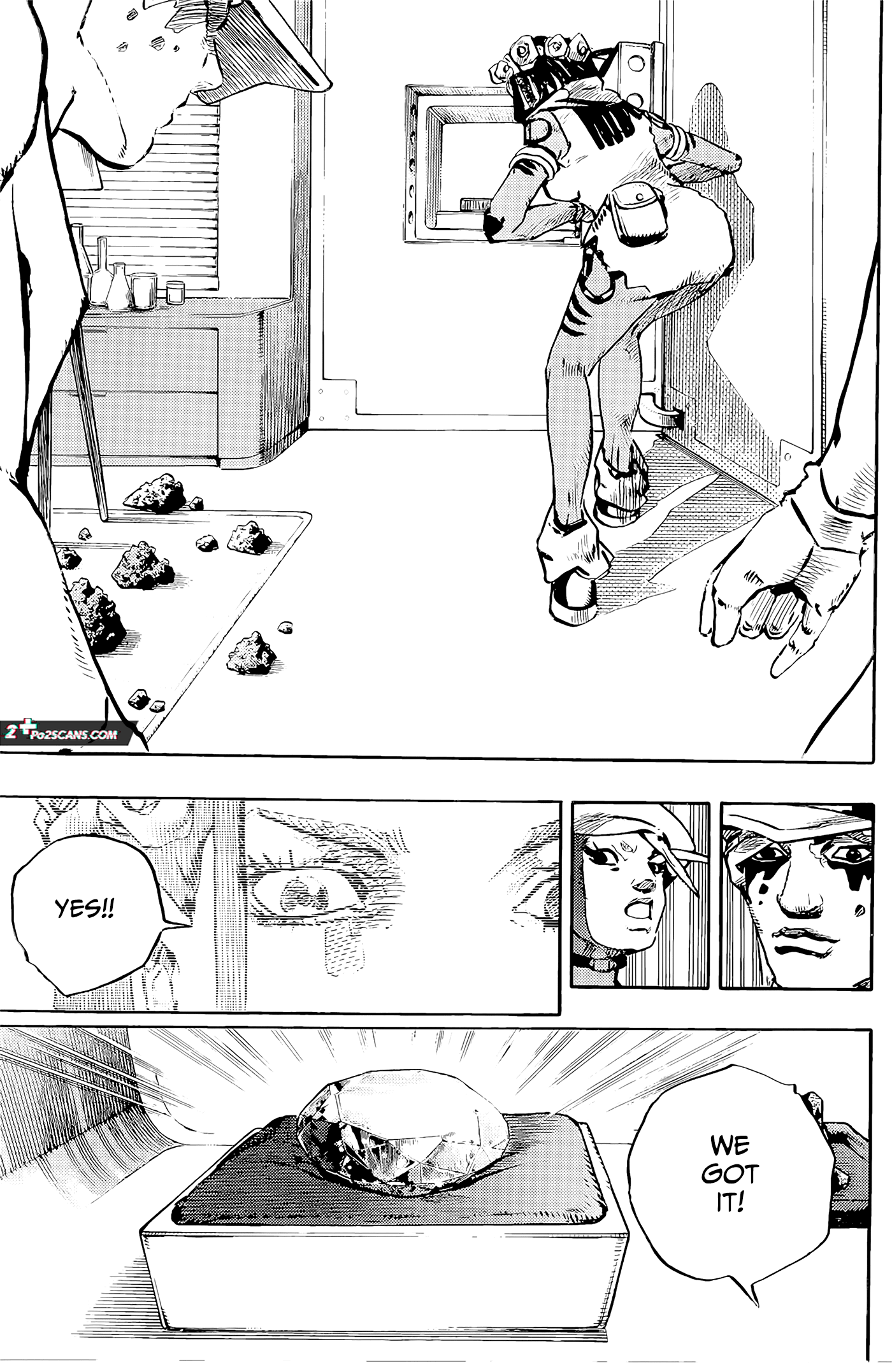 JoJo's Bizarre Adventure Part 9 - The JOJOLands chapter 3 page 27